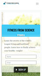 Mobile Screenshot of fitnessfromscience.com